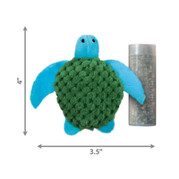 Kong - Refillable - Catnip Turtle