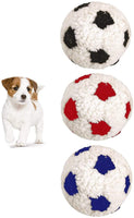 Dog Life - Berber Soft Fleece Squeaky Football - 12cm