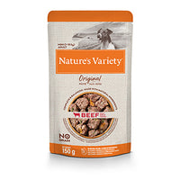 Natures Variety - Original Pate for Mini Adult Dog - Multipack (Turkey, Beef, Chicken) - 150g pouches (8 Pack)