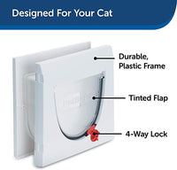 Petsafe - 4way Locking Classic Cat flap - Cat