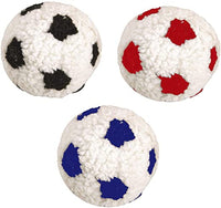 Dog Life - Berber Soft Fleece Squeaky Football - 12cm