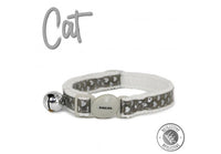 Ancol - Reflective Gloss Cat Collar - Red Heart