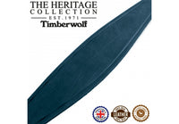 Ancol - Timberwolf Leather Hound Collar - Blue - Whippet (30-34cm)