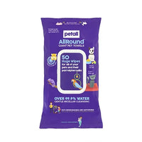 Petall - All round Giant Pet Towels - 50 Wipes