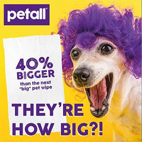 Petall - All round Giant Pet Towels - 50 Wipes