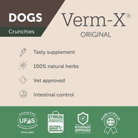 Verm x - Dog Crunchies Treats - 100g