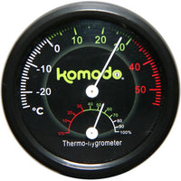 Komodo - Combined Thermometer & Hygrometer - Analogue