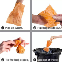 Bags on Board - Poop Pick-up Bags - Patterned - 140 Bags