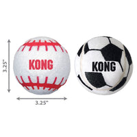 Kong - Sport Tennis Balls ( 3 pack) - Small