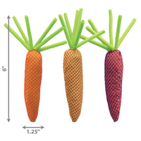 Kong - Nibble Carrots Assorted Cat Toy