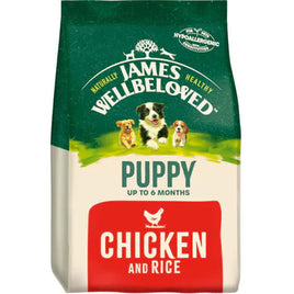 James Wellbeloved - Puppy Dry Food - Chicken & Rice - 15kg