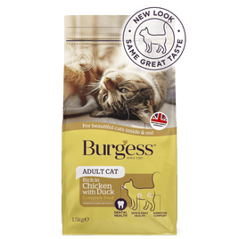 Burgess - Supa Cat - Adult Dry Food - Chicken & Duck - 1.5kg