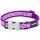 Red Dingo - Purple DogTooth (Fang-It) Dog Collar - Large