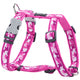 Red Dingo - Camouflage Hot Pink Harness - Large