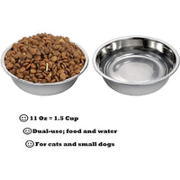 My Pet - Stainless Steel Taper Bowl - 11"
