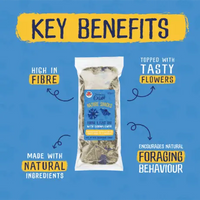 Burgess - Excel - Forage & Feast Hay Bar - Cornflower - 60g