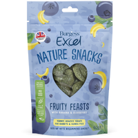 Burgess - Excel Nature Snacks Fruity Feasts - Banana & Blueberry - 60g