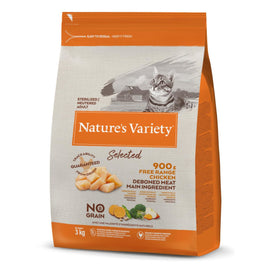 Natures Variety - Selected Dry Cat - Free Range Chicken - 1.25kg