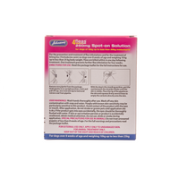 Johnson's - 4Fleas Spot On For Medium Dogs (10kg - 25kg) - 2 Treatment Pack
