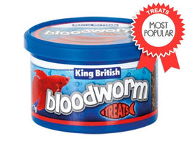 King British - Bloodworm Fish Treat - 7g