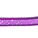 Red Dingo - Purple Flying Bones Lead - Medium