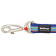 Red Dingo - Navy Stripe Dog Lead - Medium