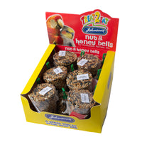 Johnsons - Treat 2 eat - Nut & Honey Bell for Cockatiel & Parrot - Single bell (50g)