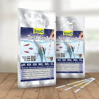 Tetra - 6 in 1 Test Strip Water Test Kit - 10 Strips