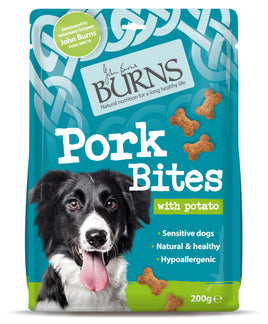 Burns - Pork & Potato Bites (Sensitive) Treats - 200g
