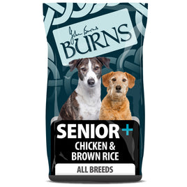 Burns - Senior+ Medium/Large Breed Dog Food -  Chicken & Brown Rice - 6kg