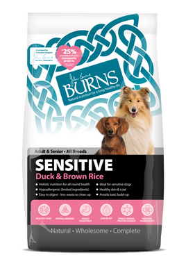 Burns - Adult Sensitive Duck and Brown Rice - 12kg