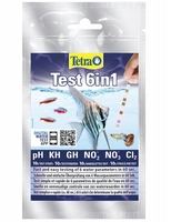 Tetra - 6 in 1 Test Strip Water Test Kit - 10 Strips