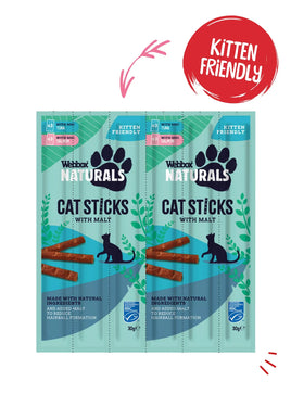 Webbox - Naturals Kitten Sticks - Tuna And Salmon
