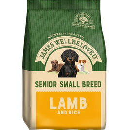 James Wellbeloved - Senior Small Breed Dog - Lamb & Rice - 1.5kg