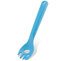 Beco Spork - Eco Friendly Bamboo Spoon / Fork with Extra Long Handle - Blue
