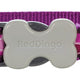 Red Dingo - Breezy Love Purple Patterned Dog Collar - Large