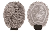 Dog Gone Smart - Dirty Dog Grooming Mitt - 25x18cm - One Grey Pad