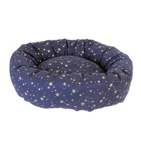 Pet Brands - Starry Nights Donut Bed - Navy