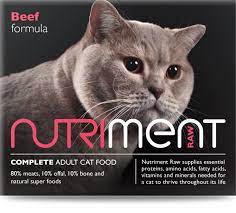 Nutriment - Frozen Cat Food - Beef Formula - 500g