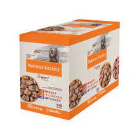 Natures Variety - Original Pate Medium Adult Dog - Multipack (Turkey, Beef, Chicken) - 300g Pouches (8 pack)