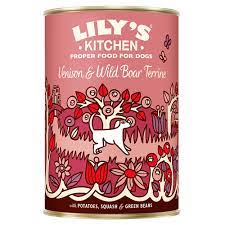 Lily's Kitchen - Wet Dog Food - Venison And Wild Boar Terrine - 400g Tin