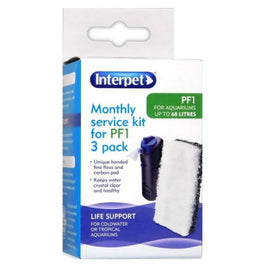 Interpet - Monthly Service Kit - PF1 - 3pk