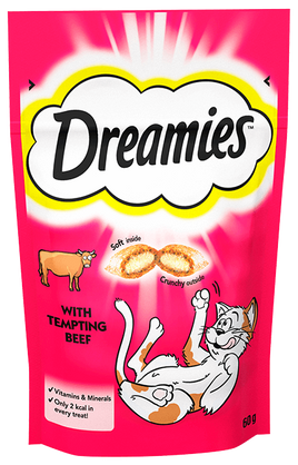 Dreamies - Beef - Cat Treats - 60g