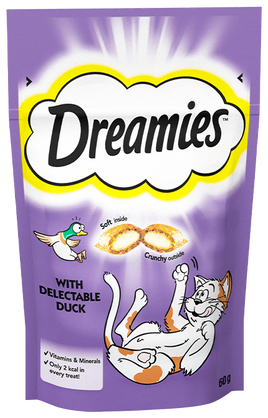 Dreamies - Duck - Cat Treat - 60g