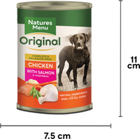 Natures Menu - Chicken & Salmon - 400g Can