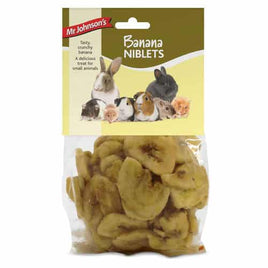 Mr Johnsons - Small Animal Banana Niblets - 100g