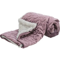 Trixie - Estelle Blanket - Berry/Grey