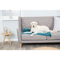 Trixie - Estelle Blanket - 100 x 70cm - Green/ Grey