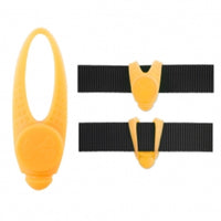 Animal Instincts - Flashing Safety Clip Silicone Blinker - Orange