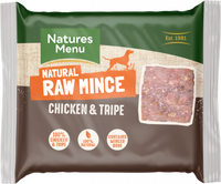 Natures Menu - Raw Frozen Blocks - Chicken & Tripe - 400g